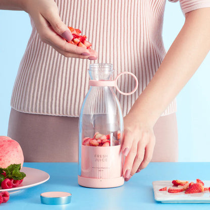 Wireless Portable Blender: Electric Juice Extractor, Smoothie Maker, and Citrus Squeezer Bullet