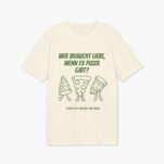 Pizza is Love Organic Regular T-Shirt