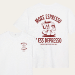 More Espresso, Less Depresso Organic T-Shirt