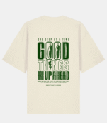 One Step At A Time Organic Cotton Oversized T-Shirt – Bild 6