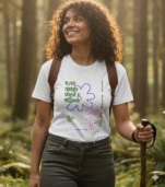 Keep Blooming Organic Regular T-Shirt – Bild 4