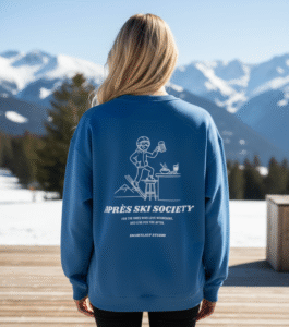 Après ski society Organic Cotton Sweatshirt – Bild 2