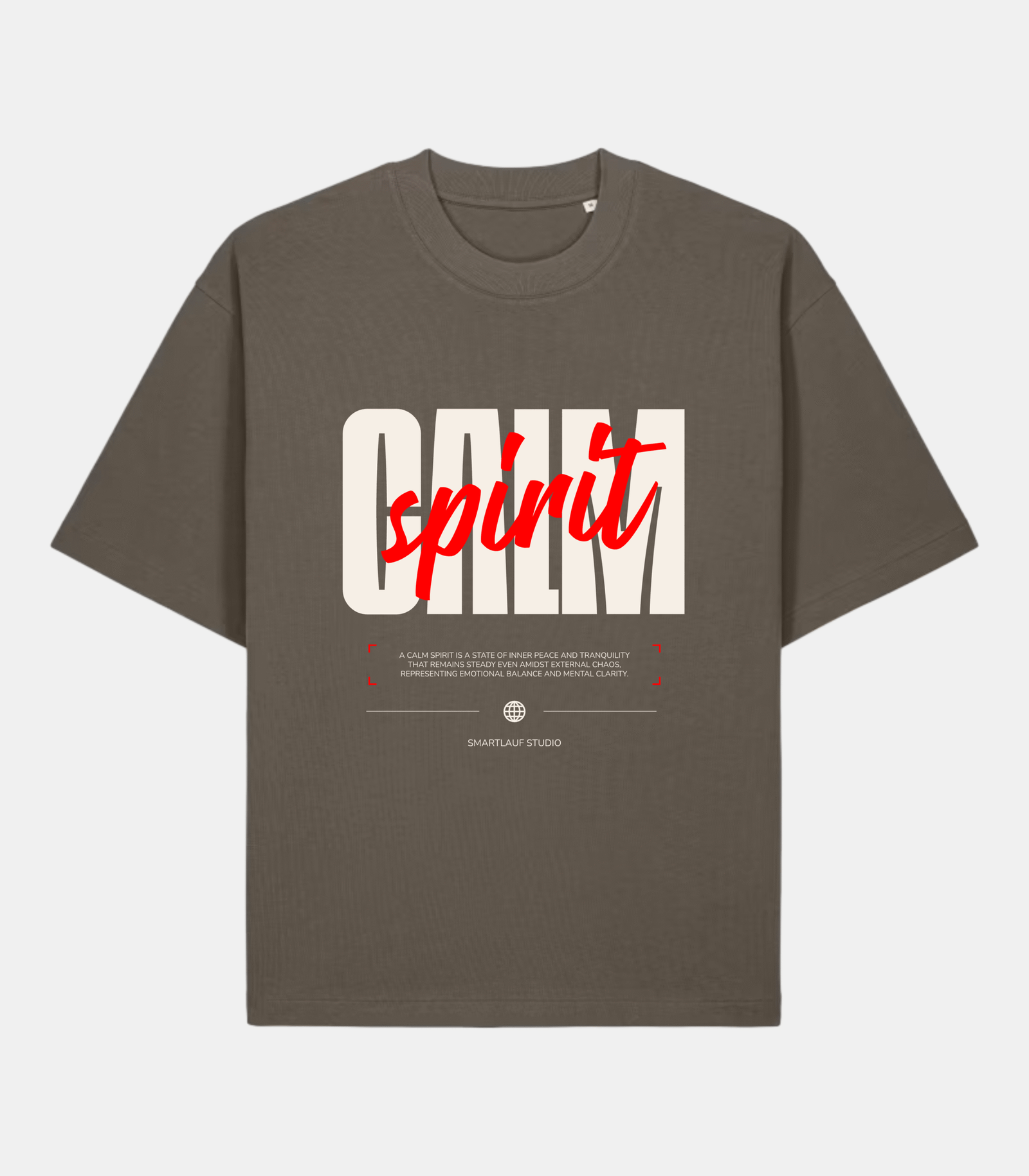 Calm Spirit - calm spirit Calm Spirit Organic Oversize T-Shirt – Bild 1