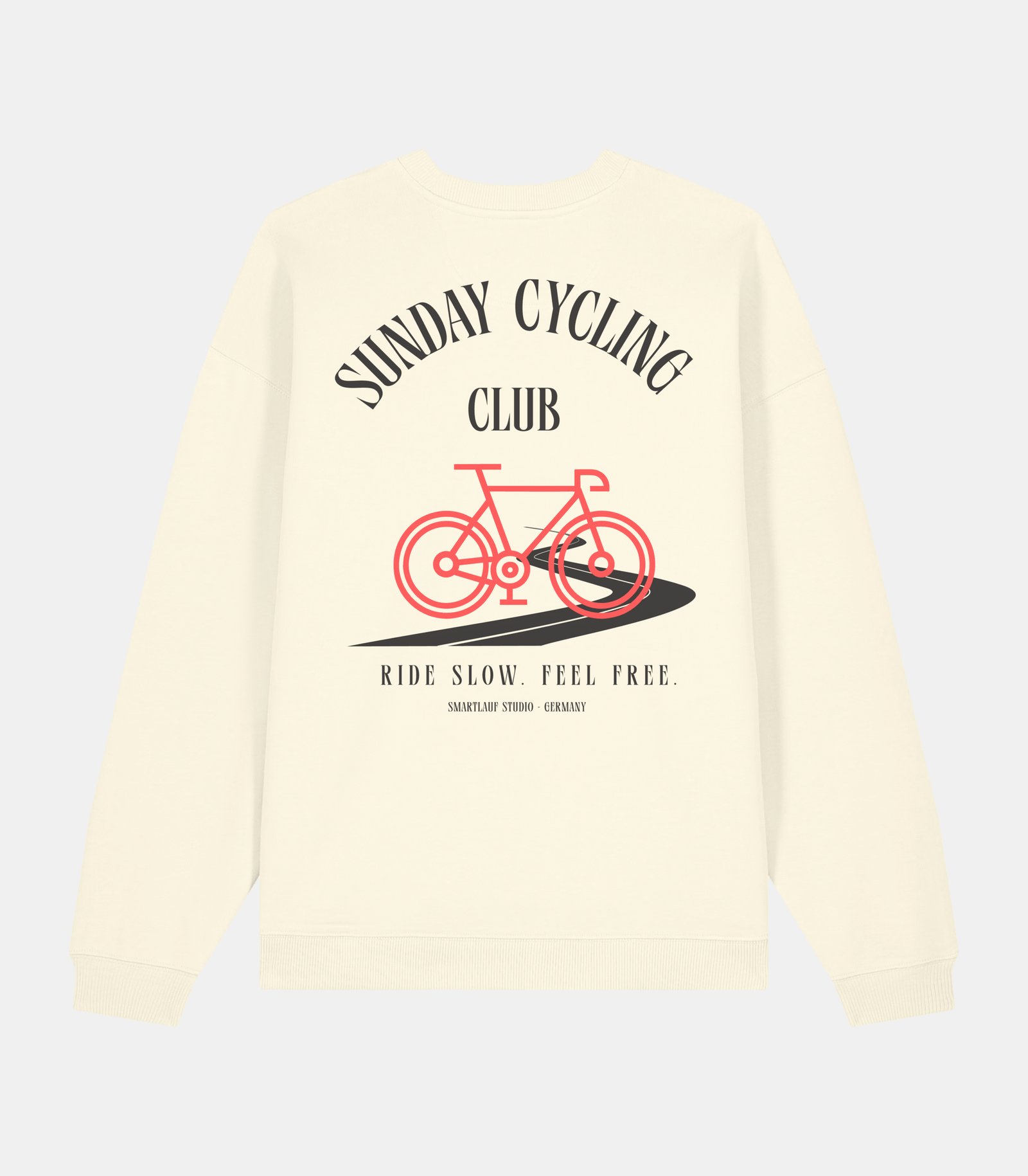 Sunday Cycling Club - Butterfly Whisper 3 Sunday Cycling Club Organic Cotton Sweatshirt – Bild 1