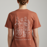 Coffee Concept Art Organic Regular T-Shirt – Bild 4